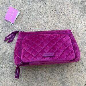 Vera Bradley Majestic Fuschia Compact Makeup Bag New with Tags!